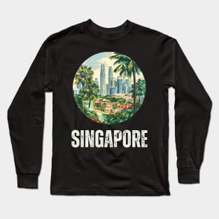 Singapore Long Sleeve T-Shirt